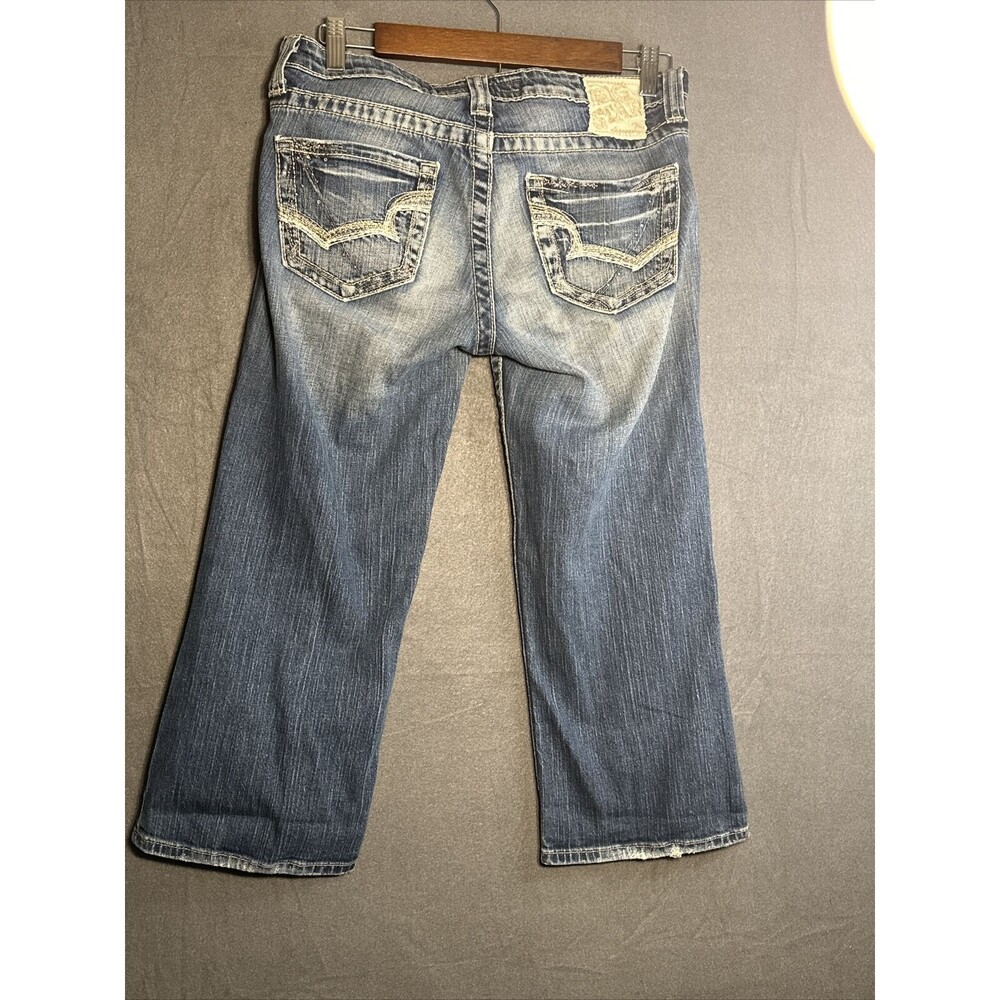 Big Star Bootcut Jeans Womens 28 Crop Capri Casey Low Rise 28x20.5